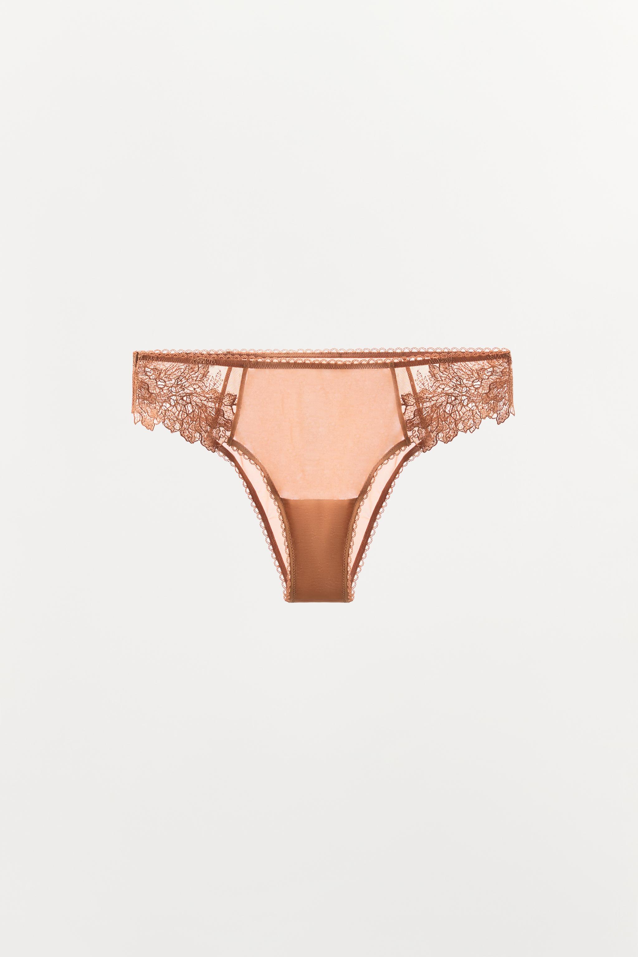 CULOTTE MESH ET DENTELLE